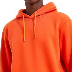 Sweat à capuche en coton épais à épaules tombantes pour hommes Pull de luxe surdimensionné à impression personnalisée Sweats à capuche surdimensionnés pour hommes - Product Image 5