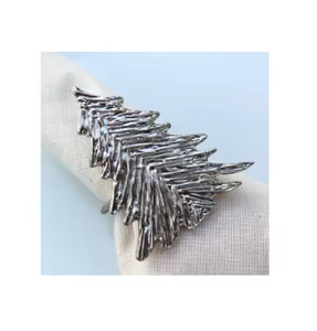 Vente chaude Rond De Serviette pour Décor De Table Nouveau Design Rond De Serviette Maison et Restaurant Décoration Tendance Tissu Tenant Anneaux - Product Image 4