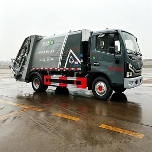 Camion compacteur de déchets hydraulique Dongfeng Duolika D6 neuf, 6m³, 7m³, 8m³, pour la gestion des déchets municipaux - Product Image 5
