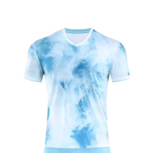 Custom Streetwear Soccer Jersey Custom Design Color Breathable Sublimation Soccer Uniform Football Jersey <b>Tshirt</b> Men Hot Sale - Product Image 4