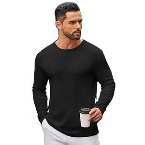 Camiseta Deportiva de Manga Larga para Hombre, Ropa Deportiva de Alta Calidad de Secado Rápido, Informal, para Entrenamiento, con Logotipo Personalizado, Impresión Digital - Product Image 4