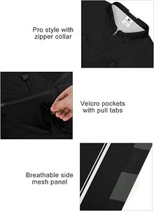 Maillot d'arbitre de football professionnel pour hommes à manches longues Fabricant personnalisé Chemise de référence durable, confortable et élégante Parfaite - Product Image 5