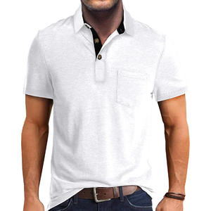 T-shirt classique pour homme à manches courtes avec design à franges, séchage rapide, couleur unie, vêtement décontracté pour l'été - Product Image 3