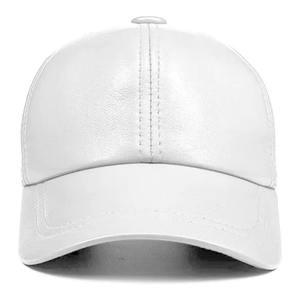 2026 Best Selling Genuine Leather Baseball <b>Cap</b> <b>Men</b> Women Black Hat Snapback Adjustable Autumn <b>Winter</b> Real Leather Hats OEM - Product Image 3