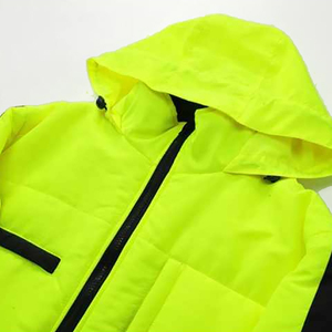 Veste de sécurité d'hiver réfléchissante pour hommes fabricants au meilleur prix Vestes de sécurité de haute qualité pour hommes - Product Image 4