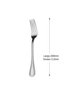 Mr. Spoon Serie Raya, Cuchara de Mesa, 200 mm, Acero Inoxidable 18/0, Mango Monobloque, Plateado, Apto para Lavavajillas, Hostelería Restaurante - Product Image 2