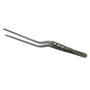 Fórceps de bayoneta Gruenwald de 19 cm hechos a medida, acero inoxidable alemán, mango de diseño de agujero único, base de instrumento quirúrgico Manual - Product Image 1