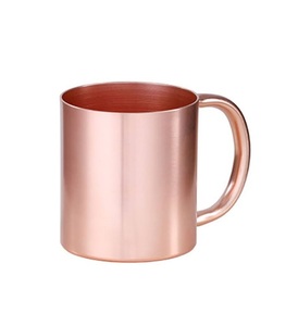 Artesanías indias 100% Taza de cobre puro Diseño liso Calidad superior Producto de alta demanda Diseño de lujo Taza de vaso de cobre puro - Product Image 6
