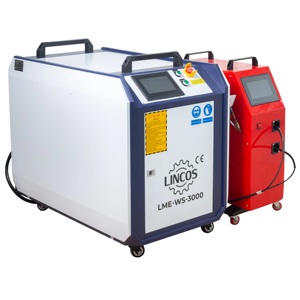 เครื่องเชื่อมไฟเบอร์เลเซอร์แบบมือถือ 1000W-3000W ควบคุมอัตโนมัติและดิจิตอล รุ่นใหม่ พร้อมตัวป้อนลวด ราคาแข่งขัน - Product Image 1