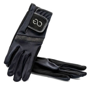 Gants d'équitation Rhinestones Fermeture Sangle Écran tactile Dressage Antidérapant Gants d'équitation Vente en gros Gants équestres - Product Image 3