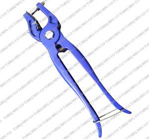 Applicateur d'étiquettes d'oreille pour bétail, bétail, moutons, outil d'étiquetage durable, universel, par TARIQ MFG CO - Product Image 1