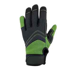 Gants de mécanicien en cuir de grain de peau de chèvre de vache très exigeants gants de conducteur anti-coupure fonctions anti-impact gants de mécanicien - Product Image 3