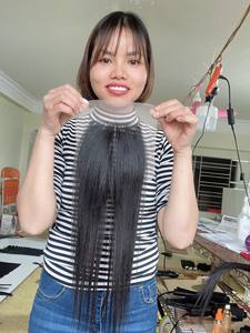 HD Dentelle Frontale Fermeture Suisse Dentelle Frontale Transparente En Gros 4x4 13x4 13x6 Personnalisé - Product Image 3