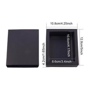 Imprimer Logo petite taille carton bague boîte-cadeau stockage lunettes de soleil emballage luxe papier bijoux tiroir boîte - Product Image 3