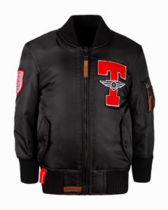 Veste universitaire en laine brodée Chenille personnalisée de haute qualité pour hommes College Baseball Bomber Letterman pour l'hiver - Product Image 1