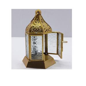 Métal décoratif de lanterne marocaine faite à la main de haute qualité pour la décoration de mariage de Noël intérieure et extérieure - Product Image 3