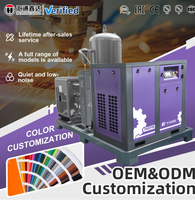 Compresseur d'air pour découpe laser 310 CFM, compresseur à vis avec sécheur pour découpe laser
