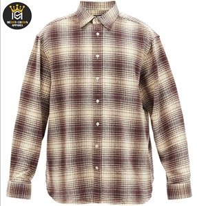 เสื้อเชิ้ตแขนยาวผ้าสักหลาดสำหรับผู้ชายเสื้อเชิ้ตลำลองสำหรับฤดูใบไม้ร่วงและใบไม้ร่วง - Product Image 6