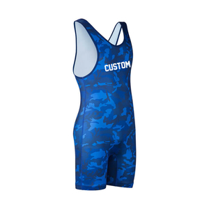 Custom Logo Sublimation Sportswear Heat Transfer <b>Weightlifting</b> Mma Wrestling <b>Singlet</b> - Product Image 3