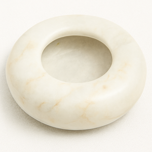 Bol décoratif en marbre Orange fabriqué à la main cendrier en pierre Unique pour décor de bureau à domicile cadeau en marbre élégant - Product Image 6