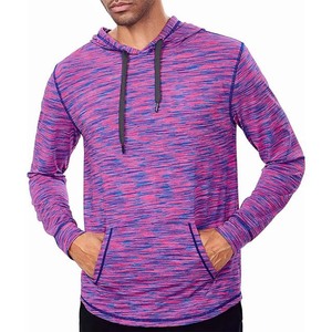 Sublimación personalizada impresa sudaderas con capucha de los hombres 100% algodón Slim Fitness sudaderas manga larga Casual pulóver bordado Technics - Product Image 1