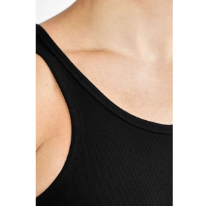 Classic <b>Men</b> Knitted Ribbed Tank Top <b>Muscle</b> <b>Fit</b> Sleeveless Gym Training Undershirt Breathable Bodybuilding Fitness Workout <b>Vest</b> - Product Image 4