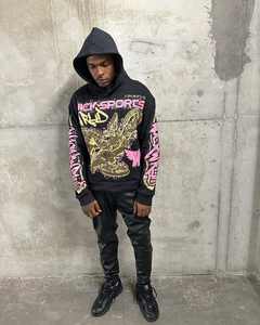 Ropa de invierno para hombres Sudaderas con capucha casuales de color sólido Sudaderas CON CAPUCHA DE MODA Sudaderas con capucha ajustadas para hombres - Product Image 3