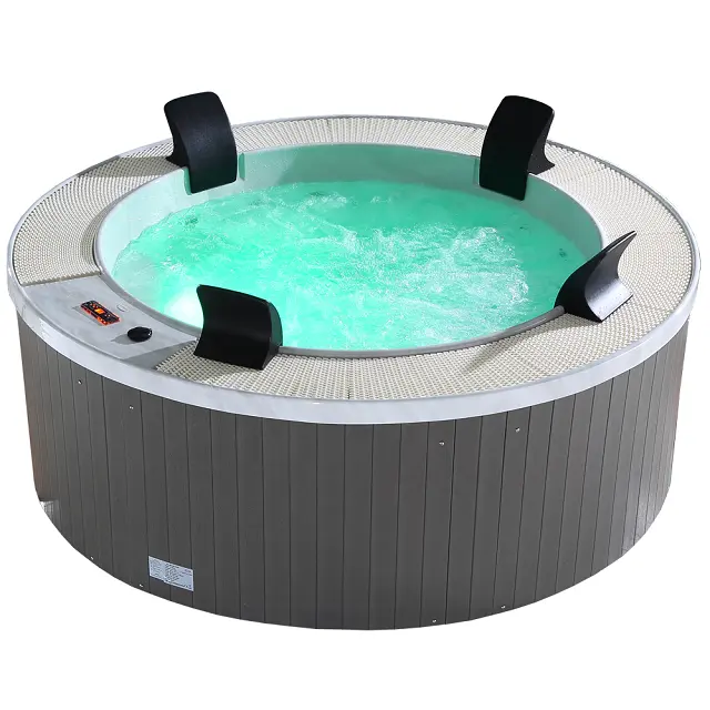 BG-6608 Intex masaj küveti ile sıcak satış Bigeer şişme havuz Jacuzy açık sıcak küvet Spa