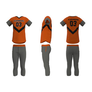 Maillots de baseball personnalisés les plus vendus pour hommes, pantalons, vêtements de sport respirants, créez votre propre style pour le baseball et le softball - Product Image 3