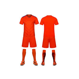 Uniformes de equipo de fútbol transpirables recién llegados, uniformes de equipo de fútbol de diseño OEM hechos en fábrica para ropa de Club - Product Image 6