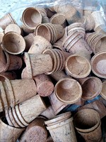 Transplanteur biodégradable pâte à papier fleur plante plateau de tourbe pots de plantation pour semis produits de Offre Spéciale en gros