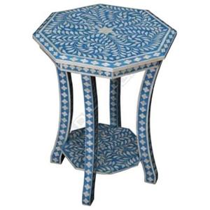 Mopa hecha a mano de calidad con incrustaciones de hueso, mesa de centro contemporánea para sala de estar con lado de estilo elegante para exportación, venta de f s i - Product Image 2