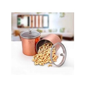 Frasco de fruta seca dorado hecho a mano puro, pieza única para conservas de anacardos a precios muy buenos - Product Image 6