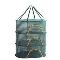 Séchoir mural pliable en tissu 3 couches, durable et écologique, pour le séchage des aliments (poisson), anti-mouches, usage domestique et balcon