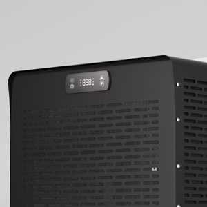 Mini-refroidisseur portable ICEGALAX, installation sur bureau, boîtier en plastique pour stockage à froid - Product Image 2