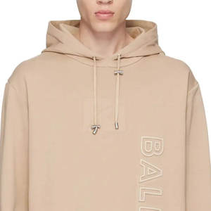Diseño personalizado de alta calidad pulóver hombres en relieve sudaderas con capucha sólido Casual de talla grande hombres en relieve sudaderas con capucha hechas en Pakistán - Product Image 6