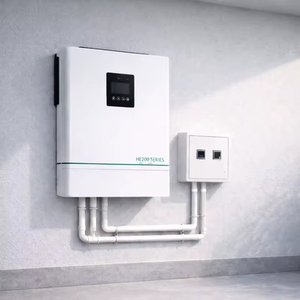 Inversor Solar Híbrido de 6200 W 48 V, Monofásico, Doble MPPT, IP54, LCD, OEM, ODM, Listo para Marca Privada, 6.2 KW Solar - Product Image 2