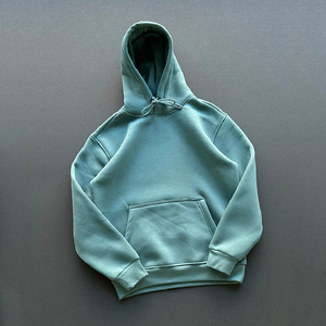 เสื้อฮู้ดแบบสวมหัวสำหรับทุกเพศและฝรั่งเศสเทอร์รี่กางเกงจ็อกเกอร์ชุดเสื้อผ้าฤดูหนาวแบบกำหนดเองขายส่งพร้อมเชือกรัดเอวยางยืด - Product Image 2