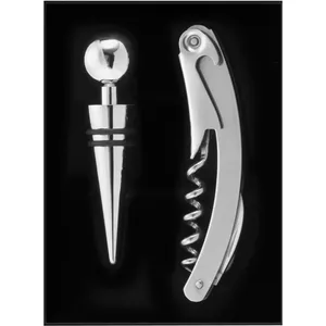 Set da Vino Personalizzato Eve in Acciaio Inossidabile, Accessori Premium per Bar - Product Image 2