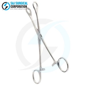 Foerster <b>Sponge</b> Holding Forceps for Surgical Procedures Designed for Secure Tissue <b>Handling</b> and <b>Sponge</b> Grasping in Clinics ISO - Product Image 4