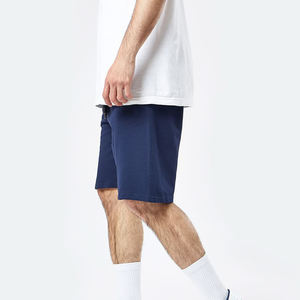 Pantalones cortos cómodos para hombre, cintura elástica, bolsillo, venta al por mayor, pantalones cortos informales estampados de algodón, joggers sólidos con logotipo personalizado - Product Image 5