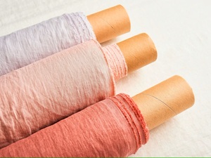 Tela de lino 100% al por mayor 292 cm ancho 200gsm ropa de cama Lisa 115 ''tela de lino patio/metro para niños textiles para el hogar sofá vestido - Product Image 4