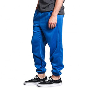 Mens Slim Fit Cotton <b>Polyester</b> <b>Jogger</b> Track Pants Casual Loose Solid Hip Hop Sweatpants Drawstring Waist Screen Embroidered - Product Image 2