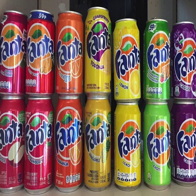 Số Lượng Lớn Nước Ngọt, Fanta Nước Ngọt Có Ga Nước Ngọt-Tất Cả Các Hương Vị Có Sẵn