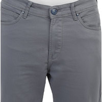 Jean en toile tricotée décontracté pour homme, coupe droite, taille haute, léger, à braguette boutonnée, bleu, écologique, respirant, infroissable, effet pierre