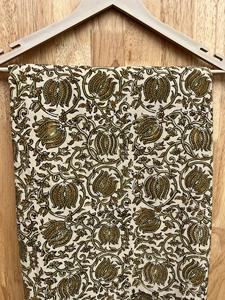 Tela ligera de algodón con estampado de bloques a mano, Material Cambric hecho a mano para vestidos de mujer, decoración del hogar para bolsos y niños - Product Image 6