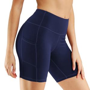 Women's High Waist Compression Seamless Gym <b>Shorts</b> Quick Dry <b>Scrunch</b> Butt Workout <b>Shorts</b> Custom Wholesale Solid Pattern - Product Image 3