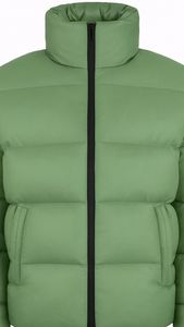 Chaqueta de Invierno con Capucha para Hombre, Estilo Urbano, 2025, Ecológica, Transpirable, con Cierre, Servicio OEM, Talla XS, Forro de Poliéster/Nailon - Product Image 6