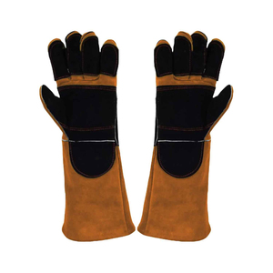 Welding Gloves Cowhide Leather Work Gloves with Anti-Heat Function Winter <b>Welder</b> Gloves - Product Image 4