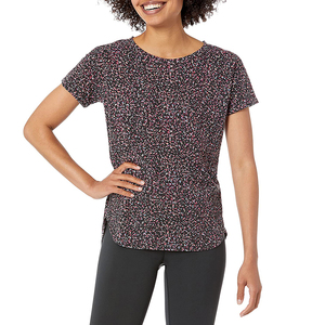 Gran oferta de camisetas lisas de algodón 100% con cuello redondo para mujer, ropa de talla grande, ropa de verano, camiseta informal de gran tamaño para mujer - Product Image 1